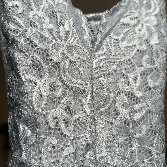 Windsor lace stretch bodysuit AND mesh floral tunic set coquette - Picture 8 of 10